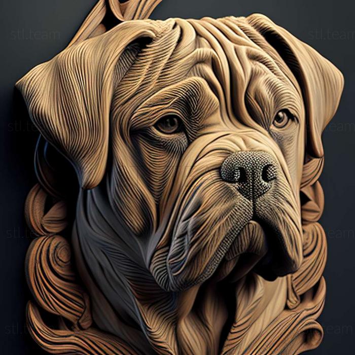3D model Cane Corso dog (STL)